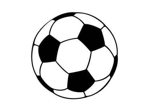 Clipart of a soccer ball